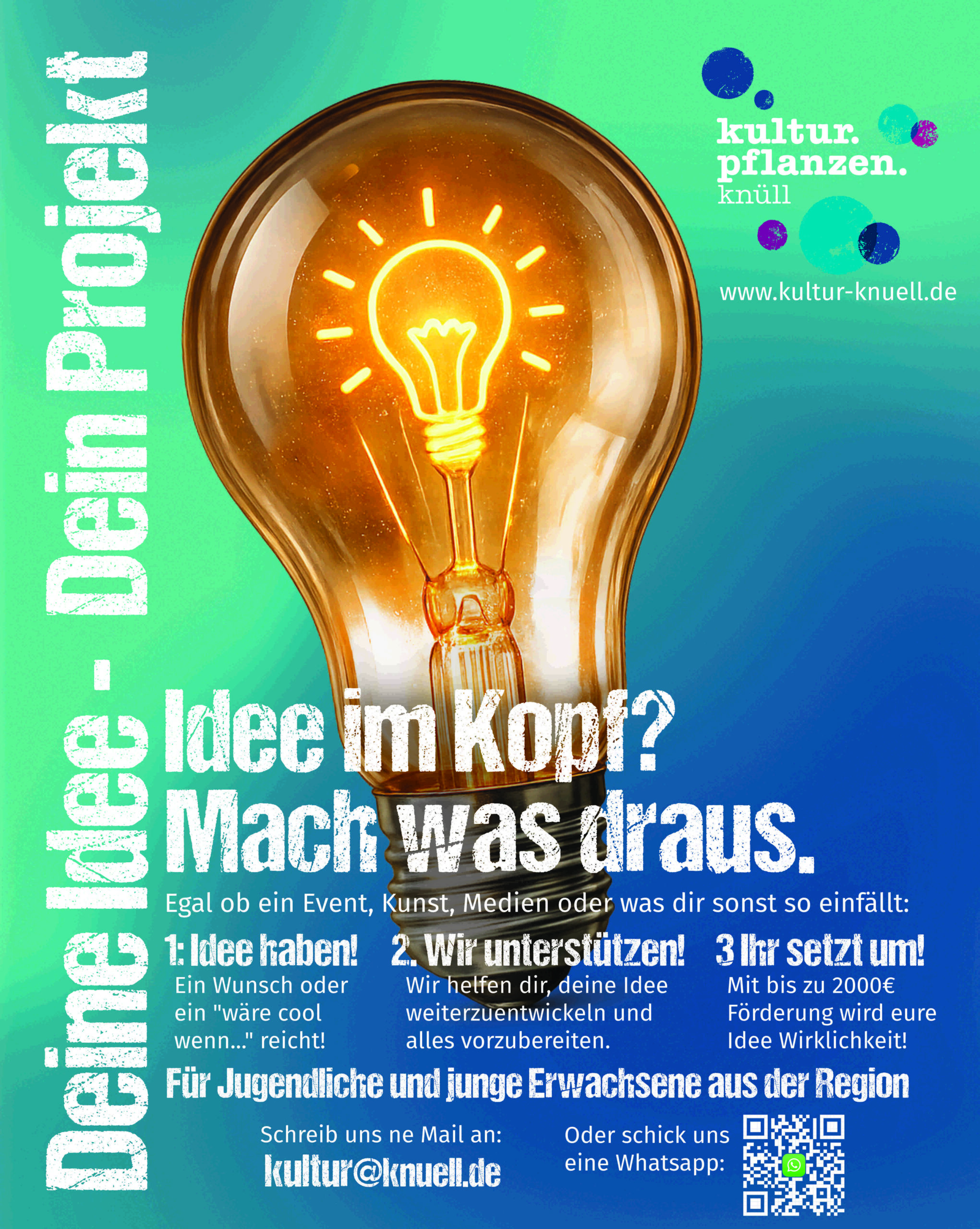 Plakat Kleinprojektefond